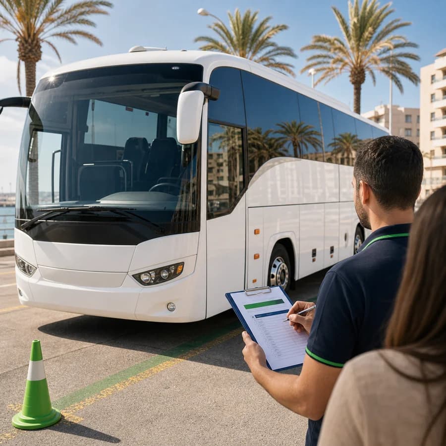 Autobús de transporte de viajeros, el tipo de vehículo que podrás conducir con el permiso D